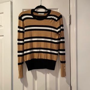 Zara large striped sweater